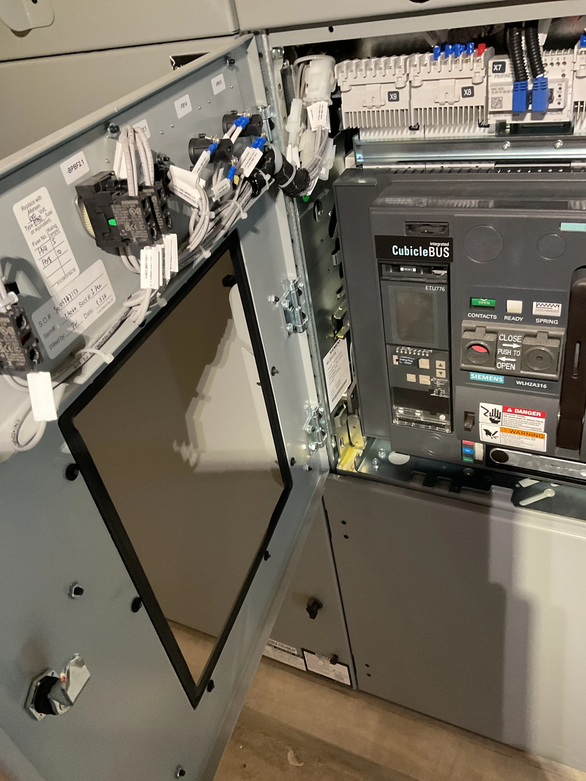 Grain system automation and electrical controls