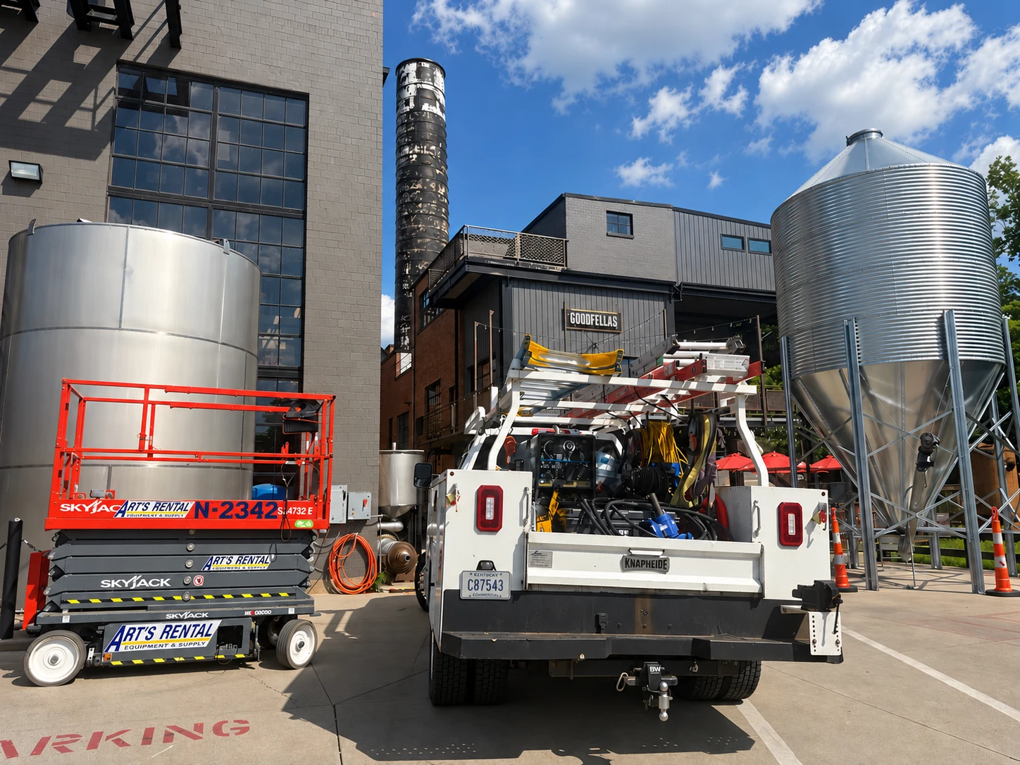 BAI mobile fabrication service trucks and equipment